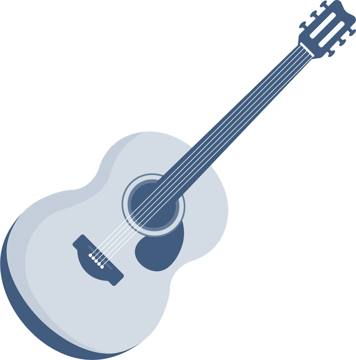 Illustration d’une guitare